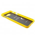 Samsung Galaxy J4+ (J400F) Mercury geltonas kieto silikono TPU dėklas - nugarėlė