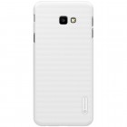 Samsung Galaxy J4+ (J400F) Nillkin Frosted Shield baltas plastikinis dėklas