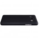 Samsung Galaxy J5 2016 (J510) Nillkin Frosted Shield juodas plastikinis dėklas + apsauginė ekrano plėvelė