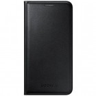 Samsung Galaxy J5 originalus Flip Wallet Cover atverčiamas juodas odinis dėklas - piniginė