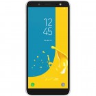 Samsung Galaxy J6 2018 (J600) Nillkin Frosted Shield baltas plastikinis dėklas + apsauginė ekrano plėvelė