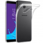 Samsung Galaxy J6 2018 (J600) skaidrus (permatomas) kieto silikono TPU ploniausias pasaulyje dėklas