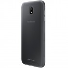 Samsung Galaxy J7 2017 (J730) kieto silikono TPU juodas dėklas - nugarėlė