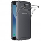 Samsung Galaxy J7 2017 (J730) kieto silikono skaidrus TPU dėklas - nugarėlė