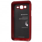 Samsung Galaxy J7 (J700) Mercury raudonas kieto silikono tpu dėklas - nugarėlė