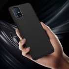 Samsung Galaxy M51 (M515) kieto silikono TPU juodas dėklas - nugarėlė