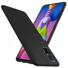 Samsung Galaxy M51 (M515) kieto silikono TPU juodas dėklas - nugarėlė