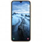 Samsung Galaxy A40 (A405F) Nillkin Frosted Shield auksinis plastikinis dėklas 