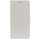 Samsung Galaxy Note 10 (N970F) atverčiamas baltas odinis dėklas - piniginė