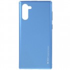 Samsung Galaxy Note 10 (N970F) Mercury mėlynas kieto silikono tpu dėklas - nugarėlė