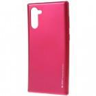 Samsung Galaxy Note 10 (N970F) Mercury tamsiai rožinis kieto silikono tpu dėklas - nugarėlė