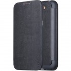 X-Level“ Slim Fit atverčiamas juodas odinis Samsung Galaxy Note 2 (N7100) dėklas