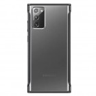 Samsung Galaxy Note 20 (N980F) „Samsung“ Clear Protective Cover kieto silikono juodas dėklas