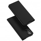 „Dux Ducis“ Skin serijos Samsung Galaxy Note 20 (N980F) juodas odinis atverčiamas dėklas