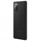 Samsung Galaxy Note 20 (N980F) „Samsung“ Silicone Cover kieto silikono juodas dėklas