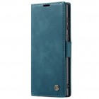 Samsung Galaxy Note 20 Ultra (N986F) CaseMe Retro solidus atverčiamas žalias odinis dėklas - knygutė