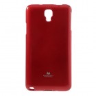 Mercury raudonas Samsung Galaxy Note 3 Neo TPU kieto silikono dėklas (nugarėlė)