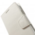Mercury Sonata atverčiamas Samsung Galaxy Note 3 Neo (N7505) baltas odinis dėklas - piniginė