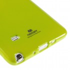 Samsung Galaxy Note 4 N910 Mercury žalias kieto silikono tpu dėklas - nugarėlė