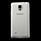 Samsung Galaxy Note 4 (N910) skaidrus (permatomas) kieto silikono TPU ploniausias pasaulyje dėklas