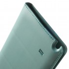 Samsung Galaxy Note 4 mėtinis atverčiamas dėklas su langeliu