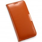 „Kalaideng“ Royale atverčiamas rudas odinis Samsung Galaxy Note 7 (N930) dėklas