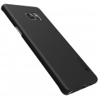 Nillkin Frosted Shield Samsung Galaxy Note 7 (N930) juodas plastikinis dėklas + apsauginė ekrano plėvelė