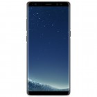 Nillkin Frosted Shield Samsung Galaxy Note 8 (N950F) baltas plastikinis dėklas + apsauginė ekrano plėvelė