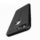 Huawei P smart 2018 (Enjoy 7S) kieto silikono TPU juodas dėklas - nugarėlė