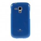 Samsung Galaxy S Duos 2 S7582, S Duos S7562, Trend S7560, Trend Plus S7580 mėlynas Mercury kieto silikono (TPU) dėklas