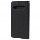 „Fancy“ Samsung Galaxy S10 (G973) juodas odinis dėklas