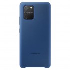 Samsung Galaxy S10 Lite (G970) „Samsung“ Silicone Cover kieto silikono mėlynas dėklas