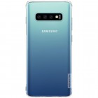Samsung Galaxy S10 (G973) Nillkin Nature plonas skaidrus (permatomas) silikoninis TPU bespalvis dėklas
