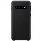 Samsung Galaxy S10 (G973) „Samsung“ Silicone Cover kieto silikono juodas dėklas