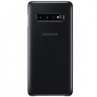 Samsung Galaxy S10+ (G975) originalus Clear View Standing Cover atverčiamas juodas dėklas