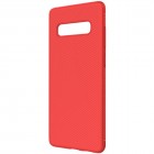 Samsung Galaxy S10+ (G975) „Lenuo“ kieto silikono TPU raudonas dėklas - nugarėlė