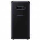 Samsung Galaxy S10e (G970) originalus Clear View Standing Cover atverčiamas juodas dėklas