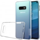 Samsung Galaxy S10e (G970) Nillkin Nature plonas skaidrus (permatomas) silikoninis TPU bespalvis dėklas