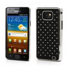 Samsung Galaxy S2 i9100 elegantiškas juodas dėklas su blizgučiais