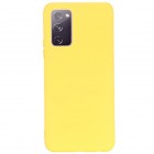 Samsung Galaxy S20 FE (Fan Edition) Shell kieto silikono TPU geltonas dėklas - nugarėlė