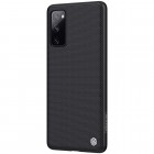 Samsung Galaxy S20 FE (Fan Edition) „Nillkin“ Textured Case juodas dėklas - nugarėlė