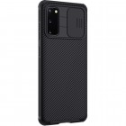 Samsung Galaxy S20 (G980) „Nillkin“ CamShield juodas dėklas, nugarėlė su kameros apsauga