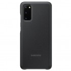 Samsung Galaxy S20 (G980) originalus Smart Clear View Cover atverčiamas juodas dėklas - knygutė