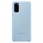 Samsung Galaxy S20 (G980) originalus Smart Clear View Cover atverčiamas šviesiai mėlynas dėklas - knygutė