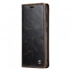 Samsung Galaxy S20 Ultra (G988, G988) „CaseMe“ Leather solidus atverčiamas rudas odinis dėklas - knygutė