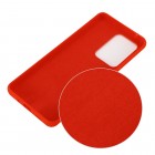 Samsung Galaxy S20 Ultra (G988) Shell kieto silikono TPU raudonas dėklas - nugarėlė
