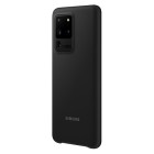 Samsung Galaxy S20 Ultra (G988) „Samsung“ Silicone Cover kieto silikono juodas dėklas