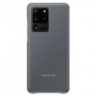 Samsung Galaxy S20 Ultra (G988) originalus Smart Clear View Cover atverčiamas pilkas dėklas - knygutė