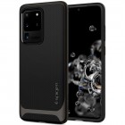 „Spigen“ Neo Hybrid Gunmetal sustiprintos apsaugos Samsung Galaxy S20 Ultra (G988) juodas dėklas