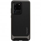 „Spigen“ Neo Hybrid Gunmetal sustiprintos apsaugos Samsung Galaxy S20 Ultra (G988) juodas dėklas